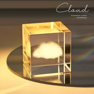 Light cumulus clouds [cube]